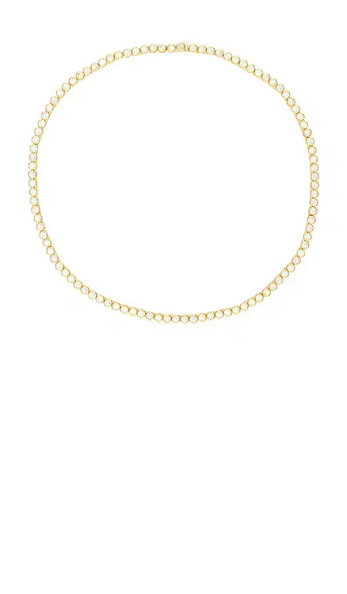 The M Jewelers NY Bezelled Necklace