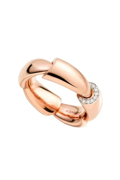 Vhernier Diamond Three Section Calla Midi Ring | Thumbnail 1