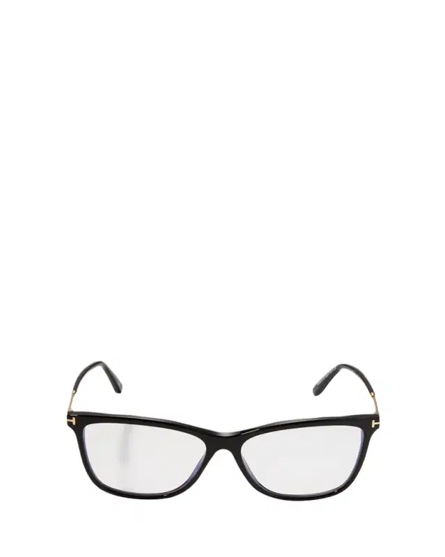 TOM FORD Blue Filtering Acetate Cat-Eye Glasses