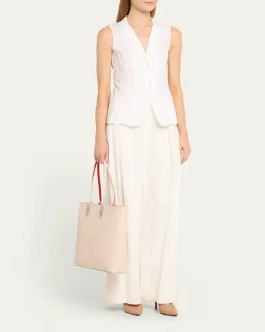 Christian Louboutin Cabata Zipped NS Tote in Leather | Thumbnail 10