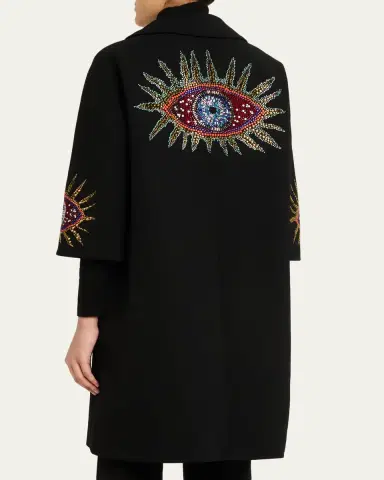 Libertine Nazar Embellished Short-Sleeve Coat | Thumbnail 3 Libertine Nazar Embellished Short-Sleeve Coat | Thumbnail 3