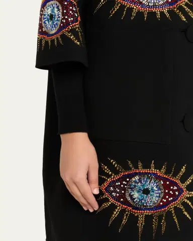 Libertine Nazar Embellished Short-Sleeve Coat | Thumbnail 5 Libertine Nazar Embellished Short-Sleeve Coat | Thumbnail 5