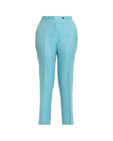 Kiton Wool-Silk Slim-Leg Ankle Trousers | Thumbnail 1 Kiton Wool-Silk Slim-Leg Ankle Trousers | Thumbnail 1