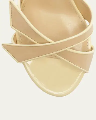 Alexandre Birman Tita Cross 60mm Leather Kitten-Heel Sandals | Thumbnail 4 Alexandre Birman Tita Cross 60mm Leather Kitten-Heel Sandals | Thumbnail 4