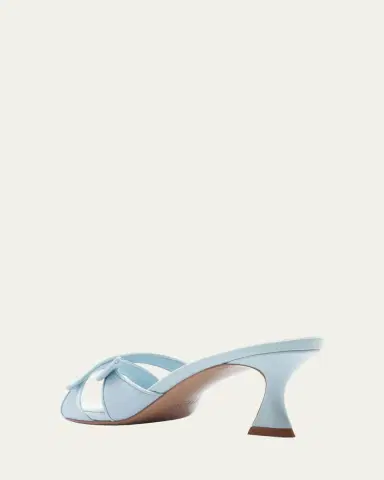 Alexandre Birman Tita Cross 60mm Leather Kitten-Heel Sandals | Thumbnail 3 Alexandre Birman Tita Cross 60mm Leather Kitten-Heel Sandals | Thumbnail 3