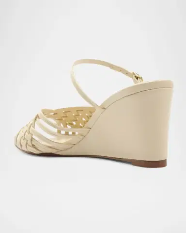 Alexandre Birman 75mm Lilian Leather Wedge Mules | Thumbnail 7 Alexandre Birman 75mm Lilian Leather Wedge Mules | Thumbnail 7
