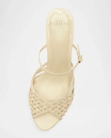 Alexandre Birman 75mm Lilian Leather Wedge Mules | Thumbnail 9 Alexandre Birman 75mm Lilian Leather Wedge Mules | Thumbnail 9