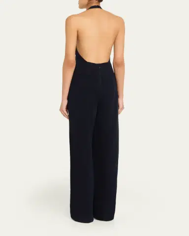 A.L.C. Eva Halter Wide-Leg Jumpsuit | Thumbnail 3 A.L.C. Eva Halter Wide-Leg Jumpsuit | Thumbnail 3