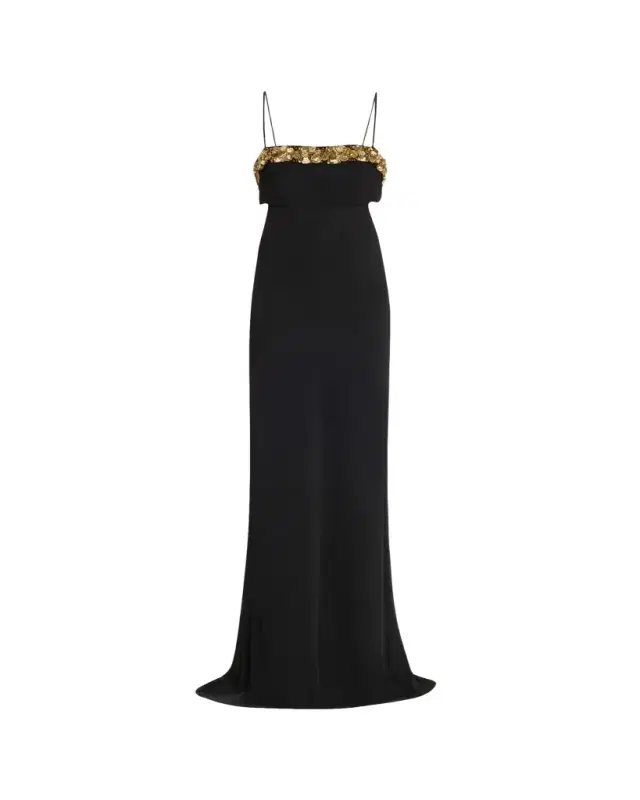 Helen Floral Embellished Gown