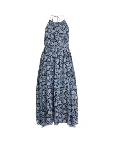 Ulla Johnson Anelise Printed Halter Midi Dress | Thumbnail 1 Ulla Johnson Anelise Printed Halter Midi Dress | Thumbnail 1