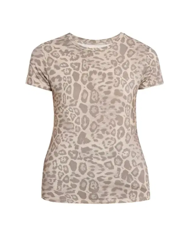 Ressi Short-Sleeve Leopard Tee