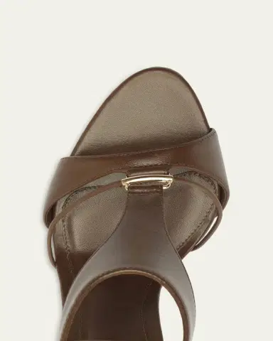 Alexandre Birman 100mm Mimi Leather Ankle-Tie Sandals | Thumbnail 4