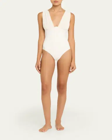 Zimmermann Awaken Gathered One-Piece Swimsuit | Thumbnail 2 Zimmermann Awaken Gathered One-Piece Swimsuit | Thumbnail 2