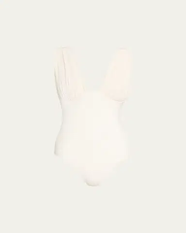 Zimmermann Awaken Gathered One-Piece Swimsuit | Thumbnail 1 Zimmermann Awaken Gathered One-Piece Swimsuit | Thumbnail 1