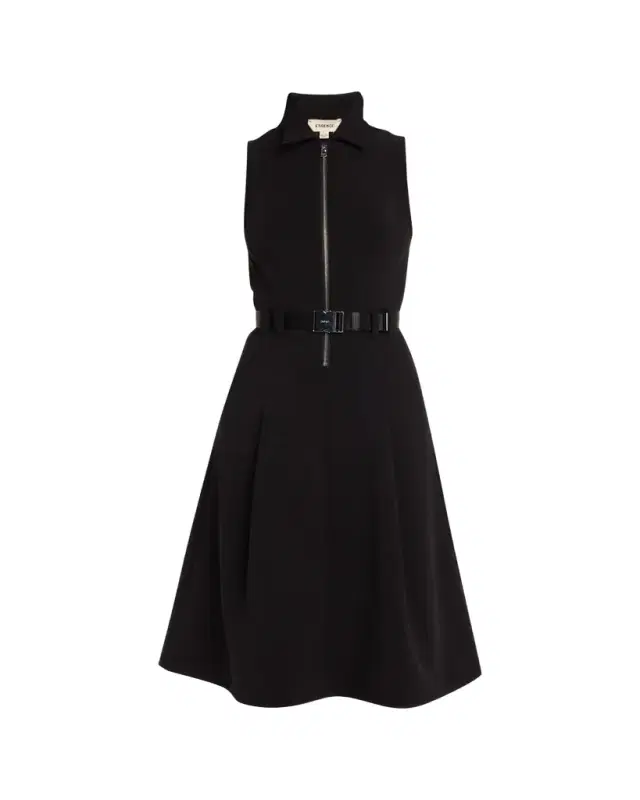 L'Agence Kylo Belted Lace Shirtdress