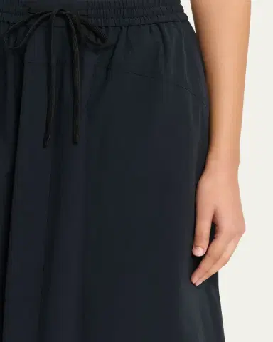 A.L.C. Remy Drawstring Technical Cotton Midi Skirt | Thumbnail 5 A.L.C. Remy Drawstring Technical Cotton Midi Skirt | Thumbnail 5