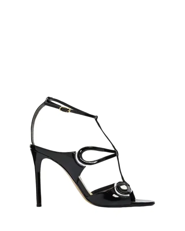 Alexandre Birman 100mm Malu Patent Leather Sandals