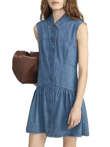 Frame Women's The Denim Day Minidress | Thumbnail 5