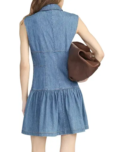 Frame Women's The Denim Day Minidress | Thumbnail 6