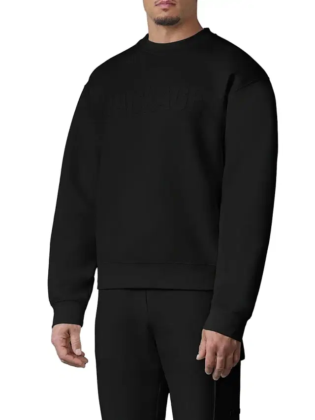 Men's Julius LG Logo Cotton-Blend Sweatshirt - Black