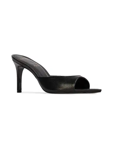 Black Suede Studio Women's Brea 80MM Distressed Leather Heels - Black Distressed Leather - Size 6 | Thumbnail 2 Black Suede Studio Women's Brea 80MM Distressed Leather Heels - Black Distressed Leather - Size 6 | Thumbnail 2