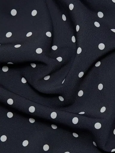 Toccin Women's Marcella Bias-Cut Slipdress - Midnight Polka Dot | Thumbnail 7