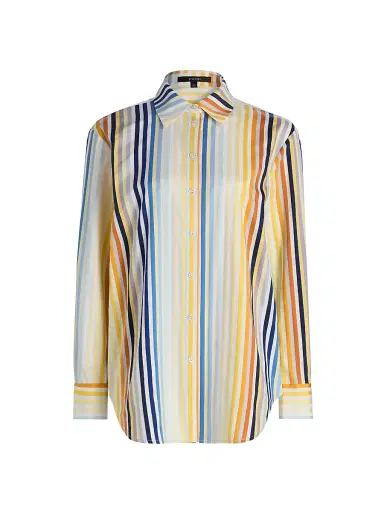 Toccin Women's Brennan Boyfriend Shirt - Sunset | Thumbnail 1