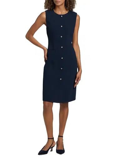 Kobi Halperin Women's Briel Crepe Sleeveless Midi-Dress | Thumbnail 2 Kobi Halperin Women's Briel Crepe Sleeveless Midi-Dress | Thumbnail 2