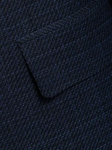Canali Men's Siena Stepweave Wool Sport Coat - Dark Blue | Thumbnail 7 Canali Men's Siena Stepweave Wool Sport Coat - Dark Blue | Thumbnail 7