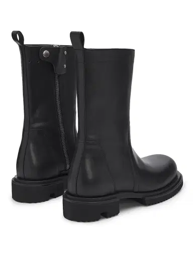 Rick Owens Men's Creeper Gabe Leather Boots - Black | Thumbnail 3