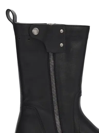 Rick Owens Men's Creeper Gabe Leather Boots - Black | Thumbnail 6