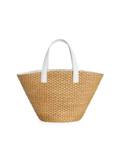 Dolce & Gabbana Girl's Roselline Straw Bucket Bag - Roselline | Thumbnail 4