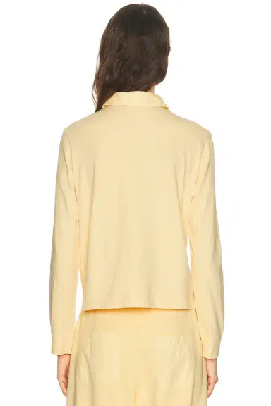 LESET Margo Long Sleeve Polo | Thumbnail 3