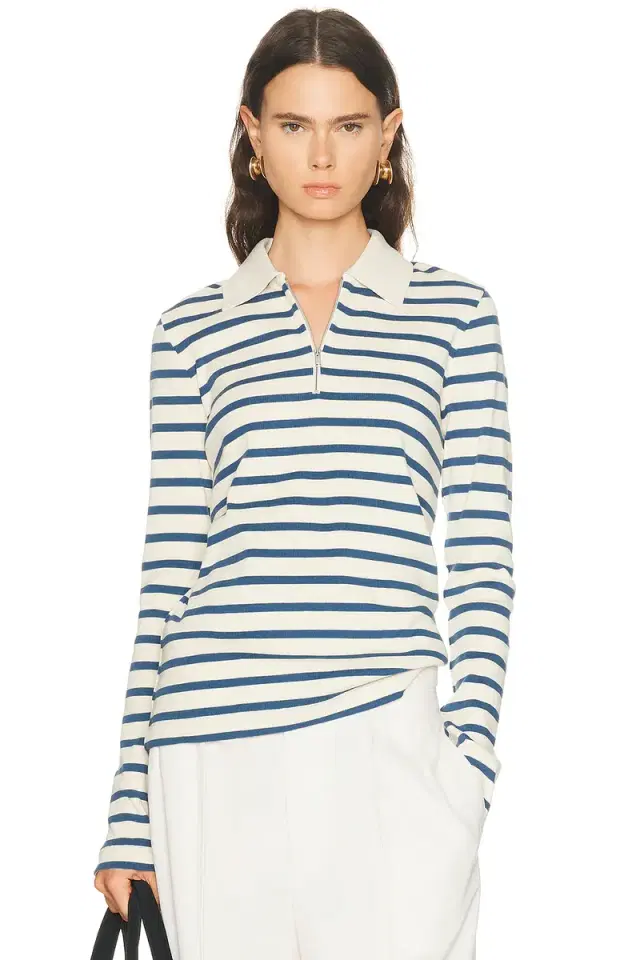 Long Sleeve Polo Top