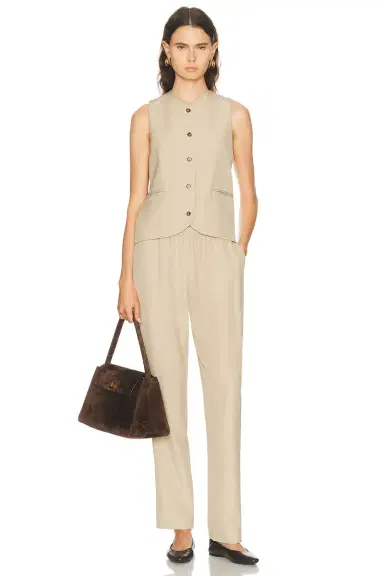 Loulou de Saison Scot Ankle Length Straight Leg Pant | Thumbnail 5