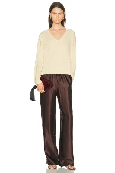 Jenni Kayne Dree V-Neck Sweater | Thumbnail 4