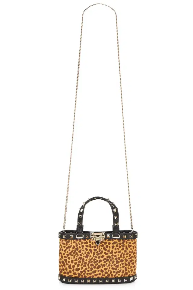 Valentino Garavani St. Mini Animalier Calf Hair Mini Bag