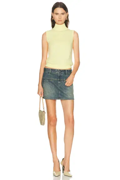 Helmut Lang Denim Mini Skirt | Thumbnail 5 Helmut Lang Denim Mini Skirt | Thumbnail 5