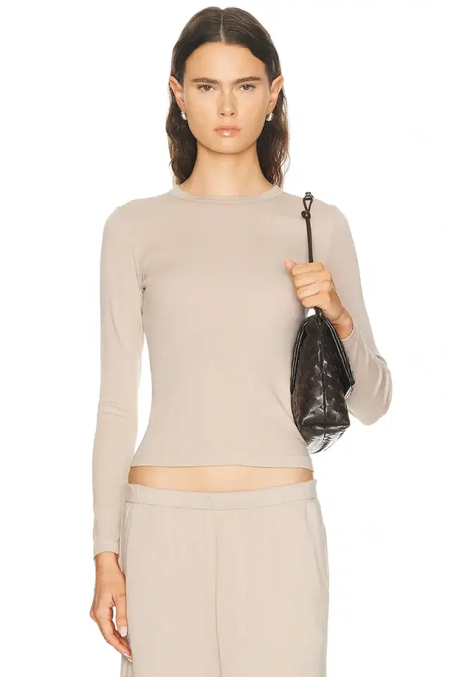 Supima Cotton New Classic Long Sleeve Top