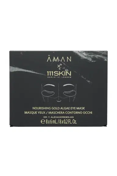Aman x 111SKIN Nourishing Gold Algae Eye Mask 8 Pack | Thumbnail 1 Aman x 111SKIN Nourishing Gold Algae Eye Mask 8 Pack | Thumbnail 1
