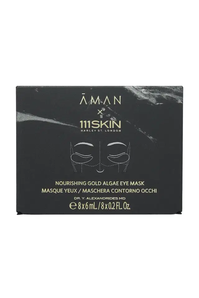 AMAN x 111SKIN Nourishing Gold Algae Eye Mask 8 Pack