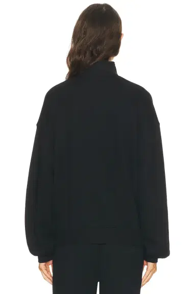 ÉTERNE Oversized Half Zip Sweatshirt | Thumbnail 3 ÉTERNE Oversized Half Zip Sweatshirt | Thumbnail 3