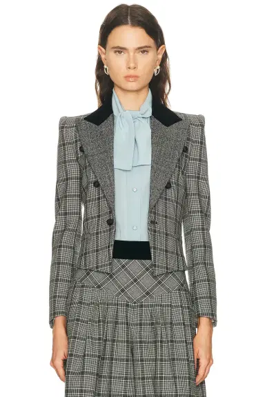 Valentino Check Jacket | Thumbnail 2 Valentino Check Jacket | Thumbnail 2