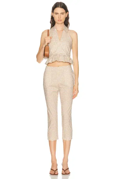 CAROLINE CONSTAS Aya Halter Top | Thumbnail 4 CAROLINE CONSTAS Aya Halter Top | Thumbnail 4