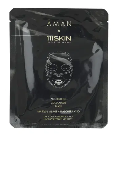 Aman x 111SKIN Nourishing Gold Algae Face Mask 5 Pack | Thumbnail 3