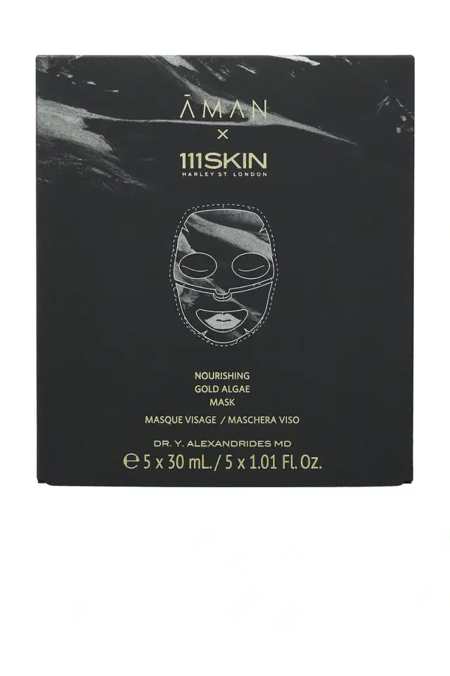 AMAN x 111SKIN Nourishing Gold Algae Face Mask 5 Pack