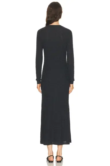 TOTEME Cable Knit Dress | Thumbnail 3 TOTEME Cable Knit Dress | Thumbnail 3