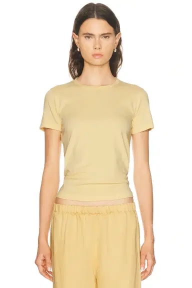 Jenni Kayne Cotton Slim Tee | Thumbnail 1 Jenni Kayne Cotton Slim Tee | Thumbnail 1