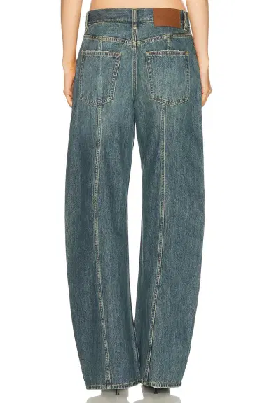 Helmut Lang Relaxed Destroyed Bootcut Leg | Thumbnail 4 Helmut Lang Relaxed Destroyed Bootcut Leg | Thumbnail 4