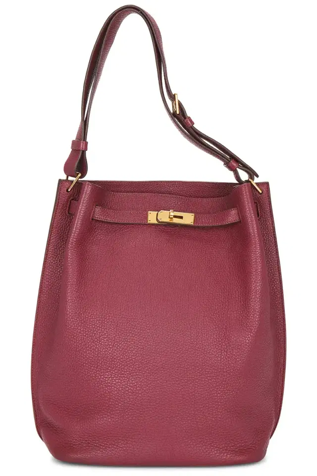 FWRD Renew Hermes Togo So Kelly 26 Shoulder Bag